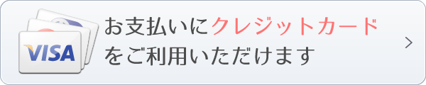 お支払いにクレジットカードご利用可能です。